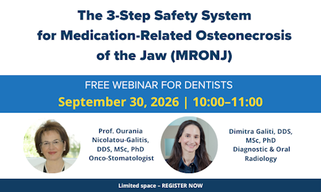 Osteonecrosis of the Jaw (MRONJ): The 3-Step Safety System for Dentists