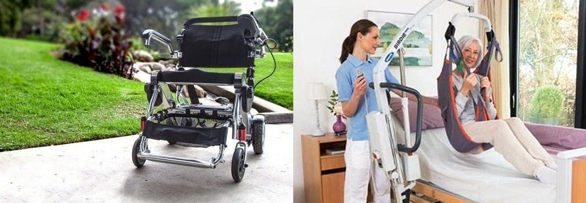 Orthopedics, wheelchairs, mastectomy items